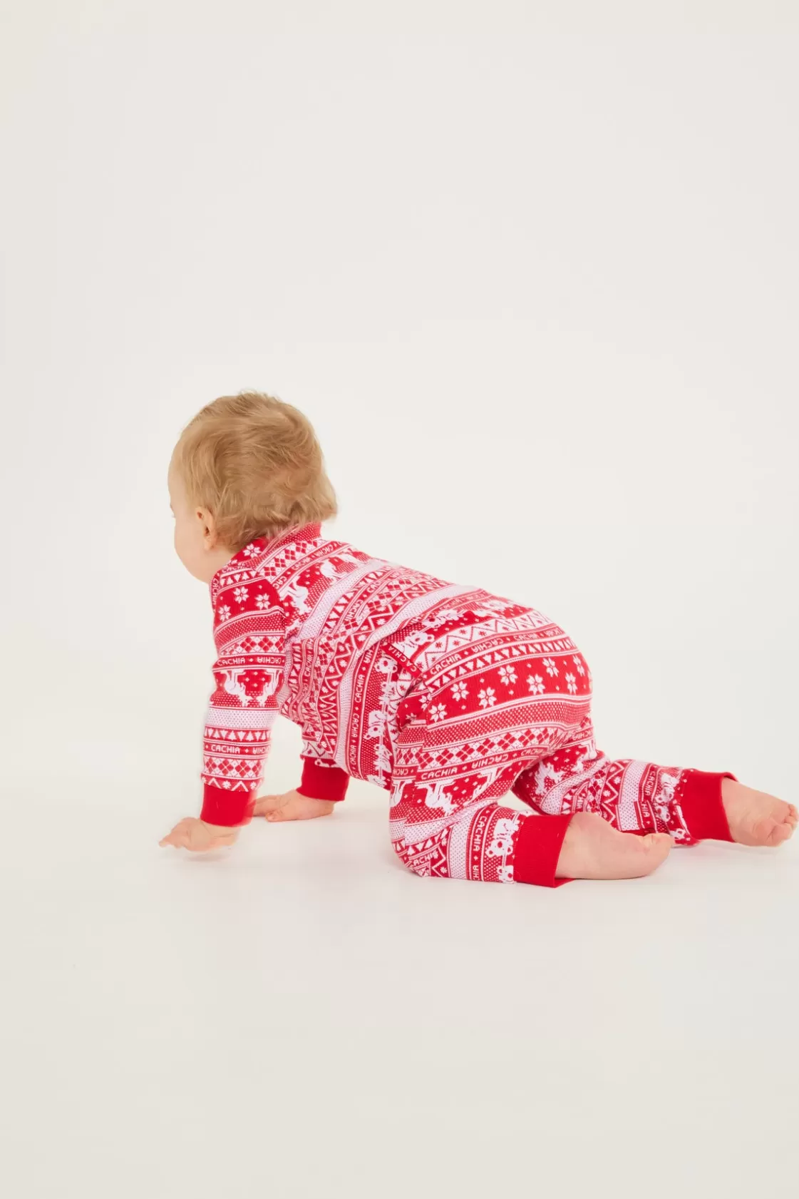 CACHIA Aussie Fair Isle Onesie Best Sale