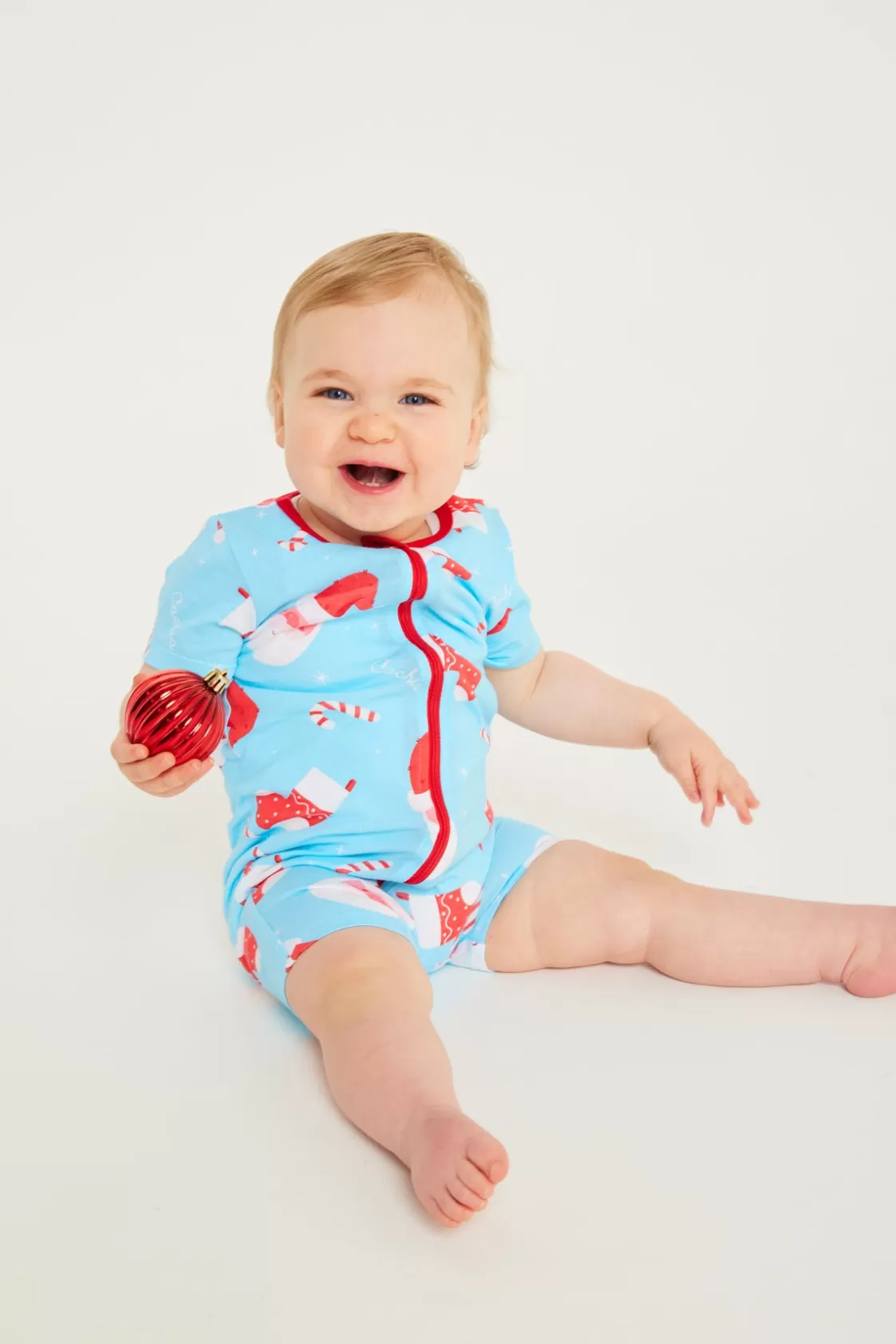 CACHIA Jolly Blue Onesie Cheap