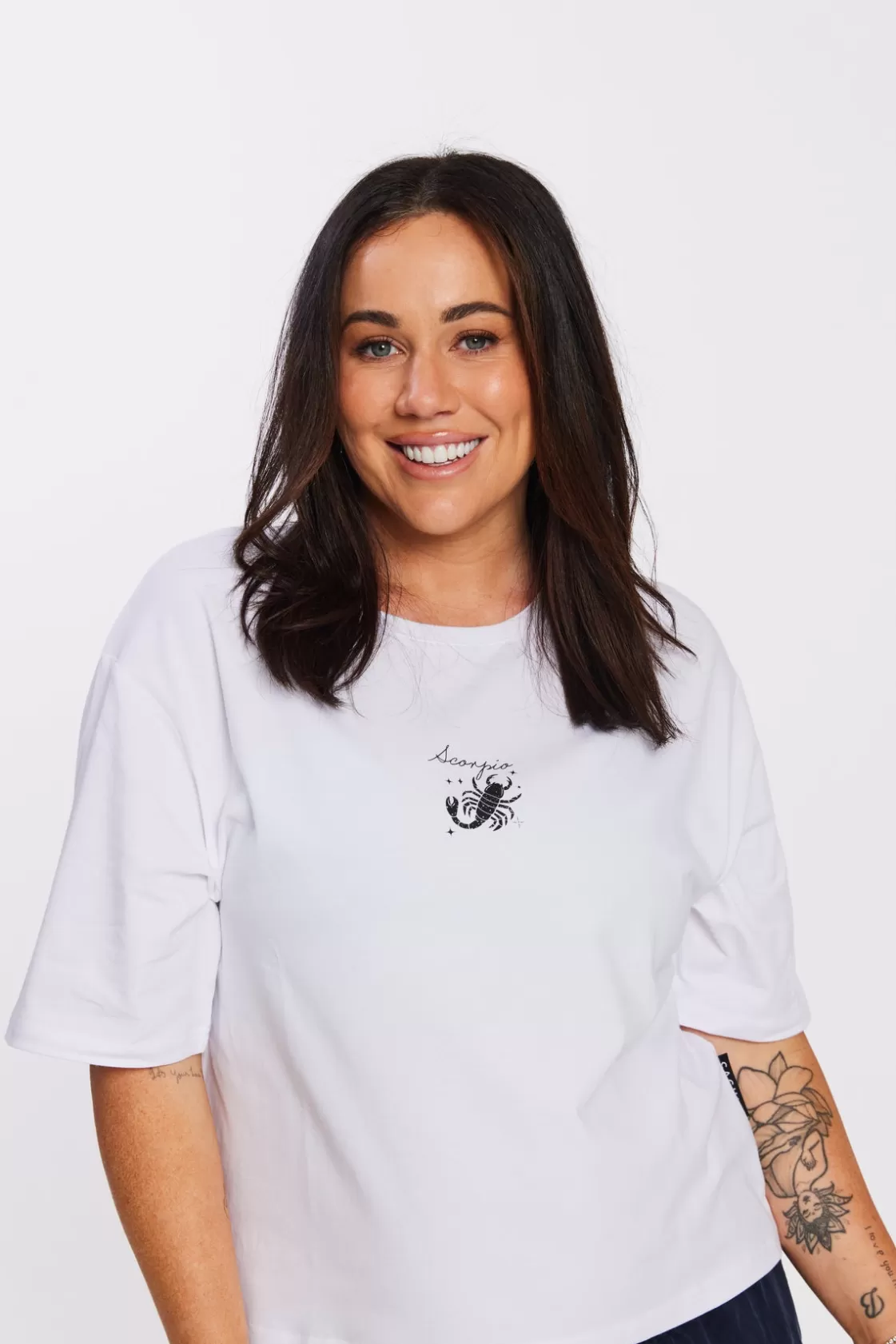 CACHIA Scorpio Cropped T-Shirt Flash Sale